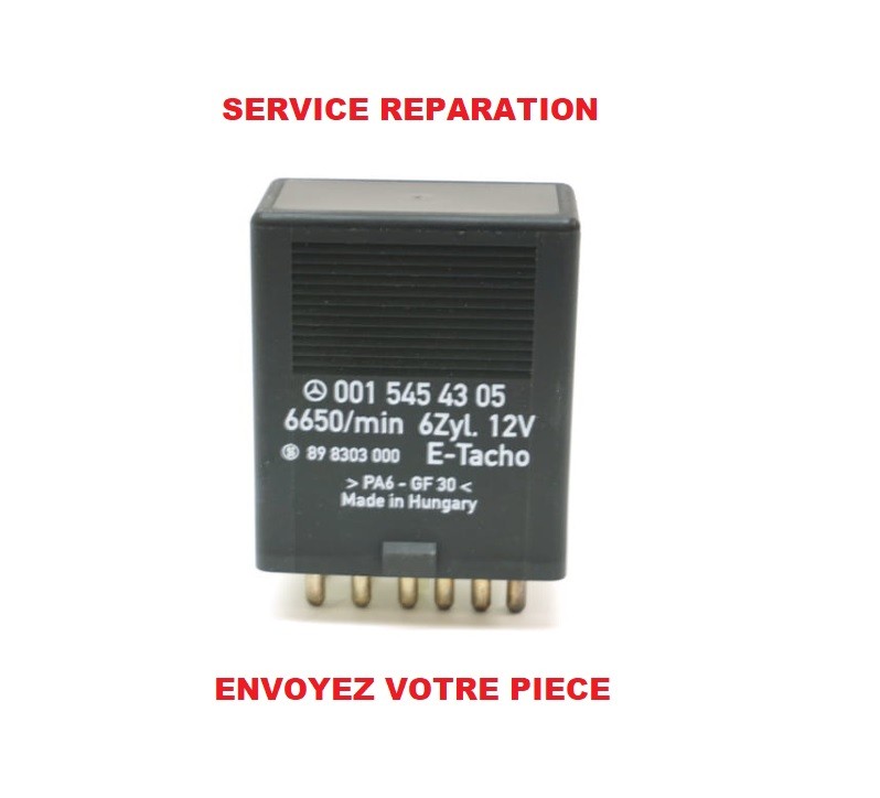 0015456705 Réparation relais pompe à carburant R107 W126 W123